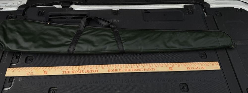 Vintage Rifle Gun Case 40” Lined Soft Sided Sears Made In Usa
